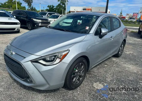 2019 Toyota Yaris Xle из США, поврежденный, VIN 3MYDLBYV8KY509896